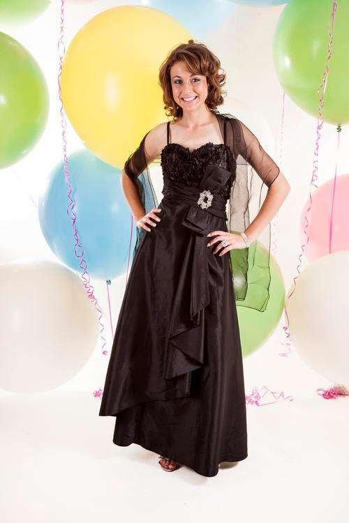 Black evening dress - Size 10