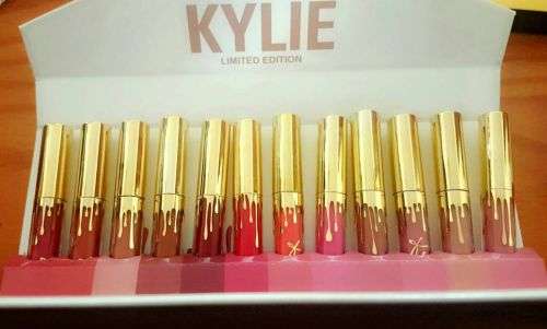 matte liquid lipstick  set of 12