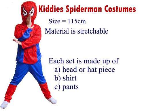 kiddies spiderman costume