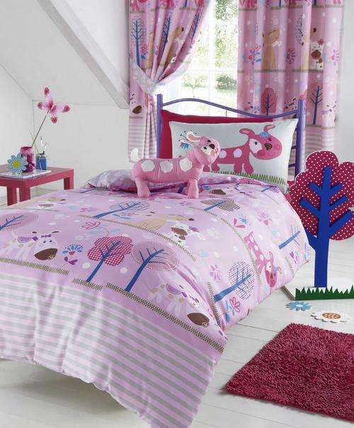 Pooch Puppy Duvet Cover Set Double
