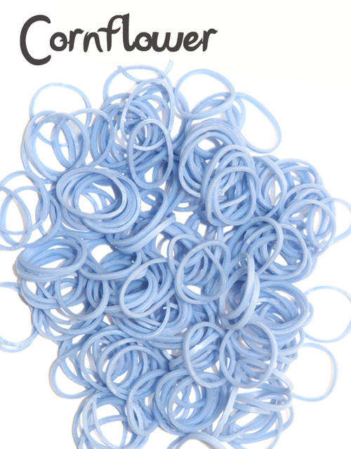 Corn flower rubber loom bands 600PCS