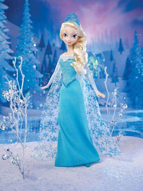 Disney Frozen SPARKLE Princess Elsa Doll 12"