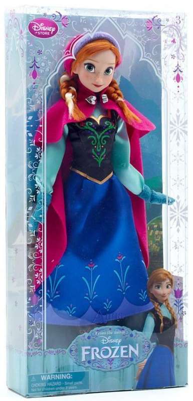 SALE!Disney Store Frozen Exclusive CLASSIC Anna Doll 12" IN STOCK