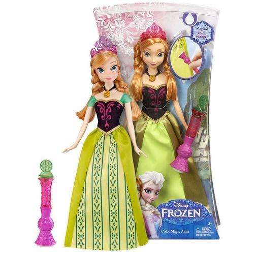 Disney Frozen MAGIC COLOR CHANGE Anna Fashion 12" Doll IN STOCK