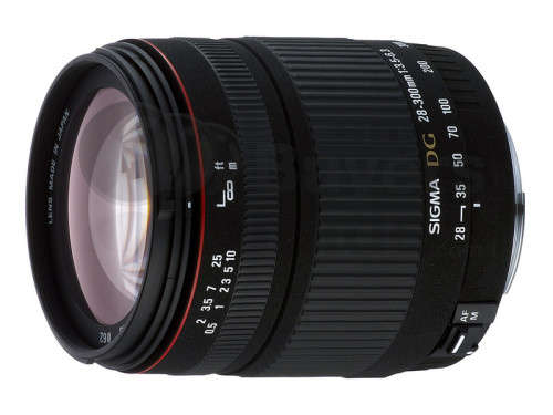 SIGMA 28-300mm F3.5-6.3 DG MACRO LENS for Canon DSLR Cameras