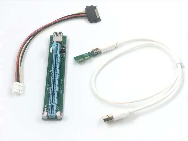 PCI-E Riser for Crypto mining or custom builds