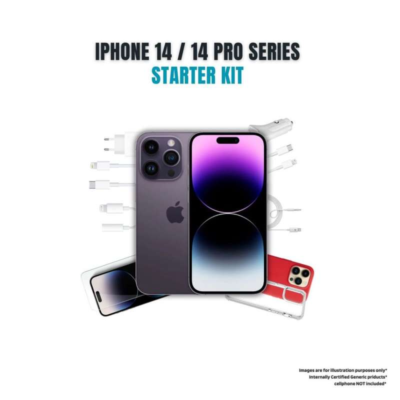 Apple iPhone 14 / 14 Plus / 14 Pro / 14 Pro Max Cover and Charger kit