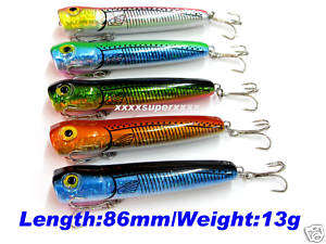 5x Bass fishing crankbaits