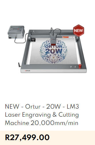 ortur lm3 Laser cutter and engraver  with accessories