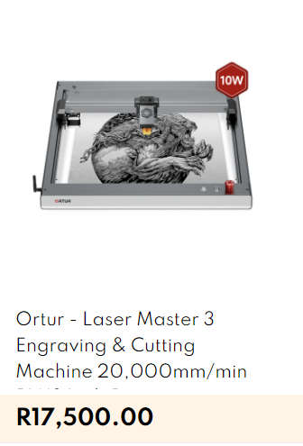 ortur lm3 Laser cutter and engraver  with accessories