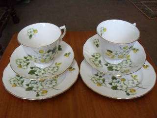 2 X QUEEN ANNE TRIOS (PATTERN NO 8342 ) MADE IN ENGLAND !!!!!!!