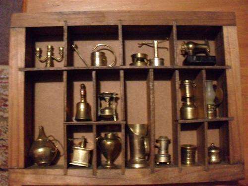 PRINTERS TRAY AND BRASS ORNAMENTS !!!!