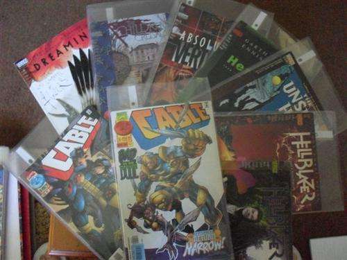 FOR THE COLLECTOR 9 X VARIOUS DC COMICS (HELLBLAZER/CABLE ETC )