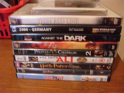 10 DVDS FOR ADULTS !!!!! SOME 2 DISC SETS !!!!!!!