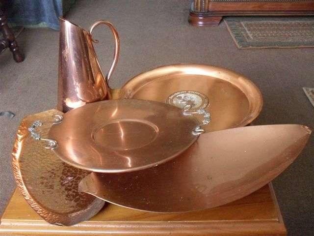 SOME COPPER ITEMS !!!!!!!!!!!!!