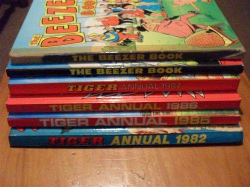 2 X BEEZER AND 4 X TIGER ANNUALS