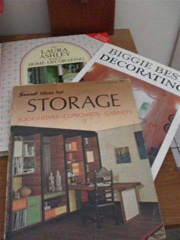 3 BOOKS (BIGGIE BEST /DECORATING ETC ETC)