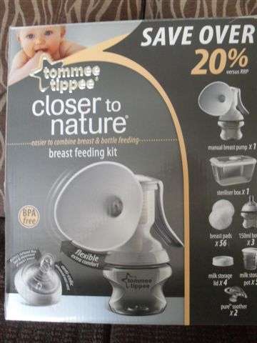 TOMMEE TIPPEE MANUAL BREAST PUMP....EXCELLENT CONDITION