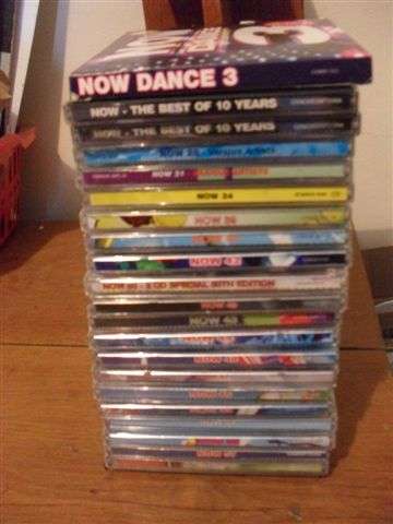 JOBLOT OF VARIOUS N O W DANCE  CDS.