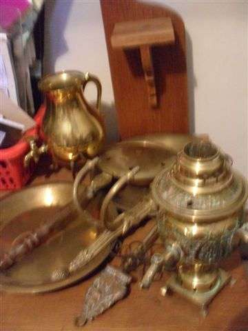 VARIOUS BRASS ITEMS ...SEE PICS PLEASE.....