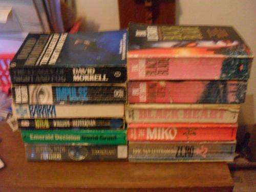 GOOD BOOKS HERE...5 ERIC LUSTBADER TITLES AND 6 OTHER TITLES