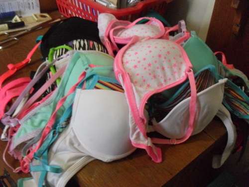 15 VARIOUS LADIES BRAS...SOME NEVER WORN
