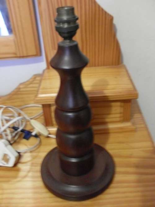 LOVELY WOODEN LAMP