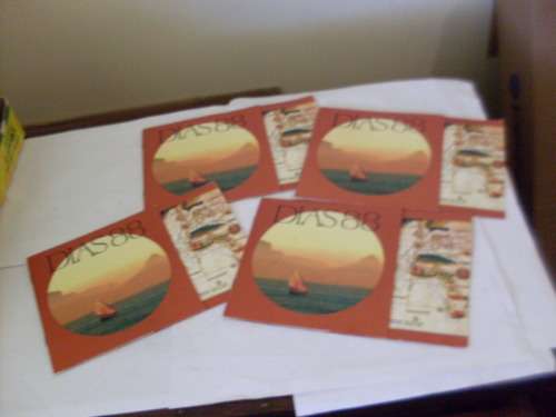 EXCELLENT CONDITION LOT OF 4 .....SA DIAS 88 COMMEMORATIVE 4  COINS SETS IN FOLDER