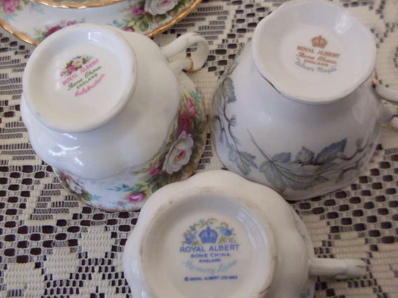 3 X ROYAL ALBERT TRIOS....1 BID GETS ALL 3