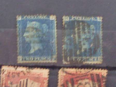 GREAT BRITAIN PENNY BLUE AND REDS...+ MORE VALUBLE POSTAGE STAMPS..1840-1913