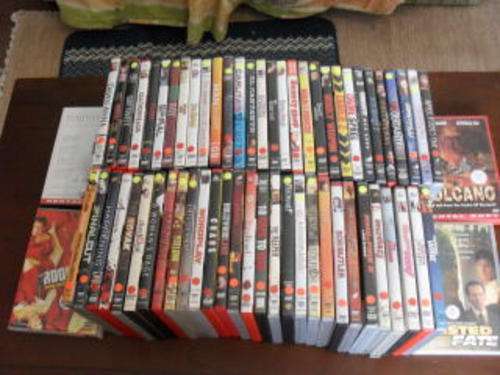 61 VARIOUS DVDS FOR SALE !!!!!!!