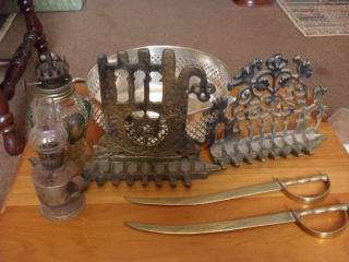 2 X BRASS SWORD LETTER OPENERS AND EPNS BOWL AND MORE !!!!!!