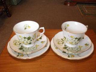 2 X TRIOS (QUEEN ANNE ) BOTH FOR 1 BID !!!!!!