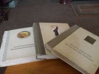 3 CIGARETTE CARD ALBUMS CIRCA 1940'S (SA NATIONAL PARKS/FAUNA/BIRDS)