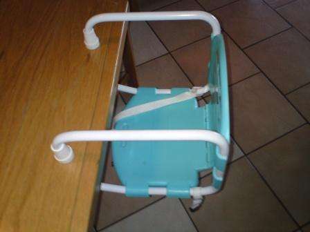 Baby "Hook on" chair for dining table.