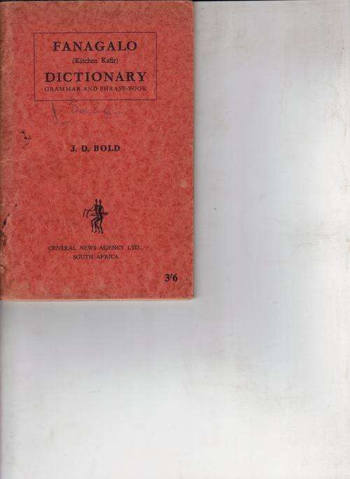 Fanagalo Dictionary