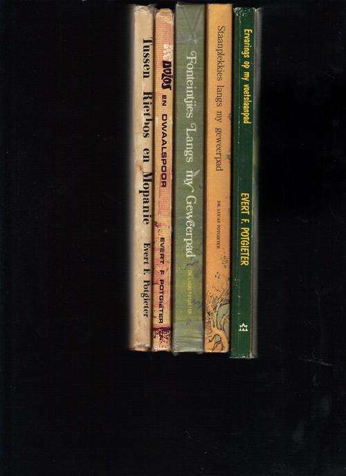 5 Boeke Lucas & Evert F. Potgieter (eerste uitgawes)