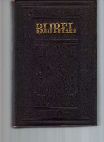 Bijbel (Staten - Generaal Der Vereenigde Nederlanden 1925) vol leer