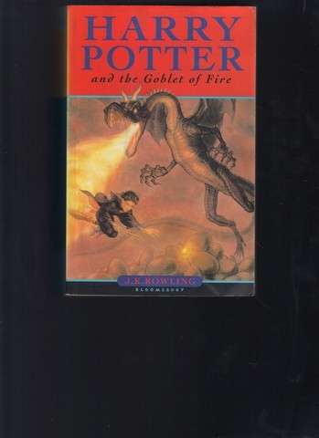 Harry Potter and the Goblet of Fire - 1st paperback edition