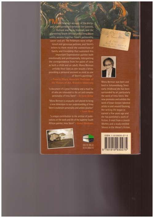 Remembering Irma, Irma Stern: a memoir with letters