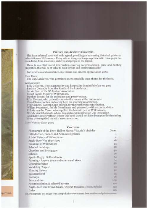 The Cape Journal Willowmore A historical guide on Willowmore