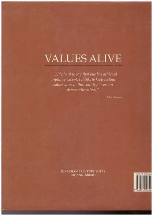 Values Alive  - A Tribute to Helen Suzman