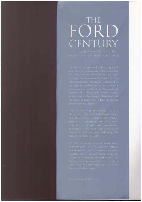 The Ford Century 100 Years - Centennial Edition