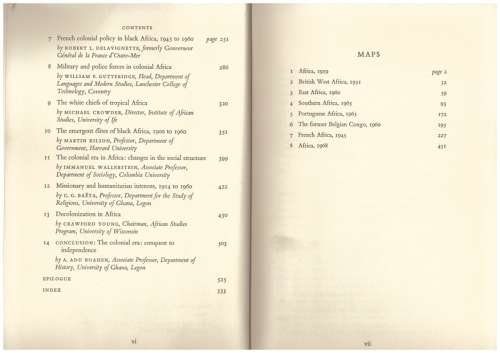 Colonialism in Africa 1870-1960, Volume two