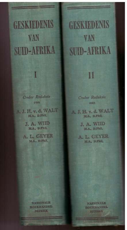 Geskiedenis van Suid-Afrika, Deel 1 en 2 (kompleet) van der Walt