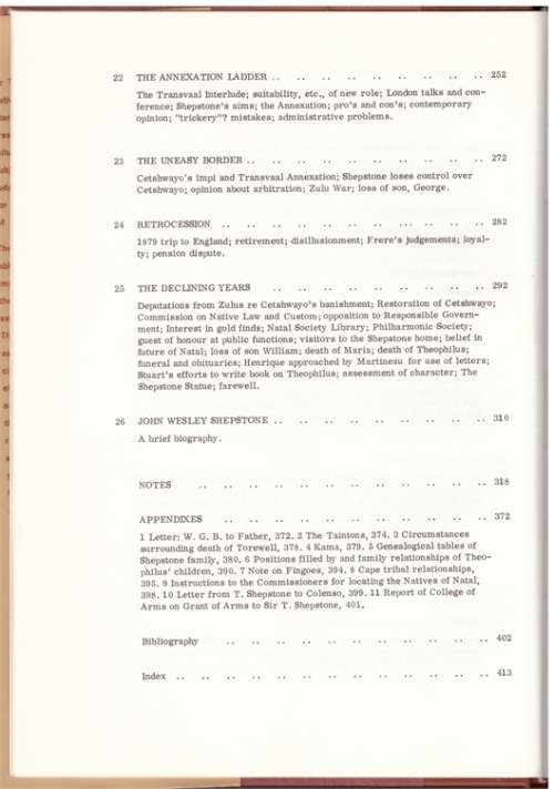 Shepstone, The rol of the family in the history of South Africa 1820-1900