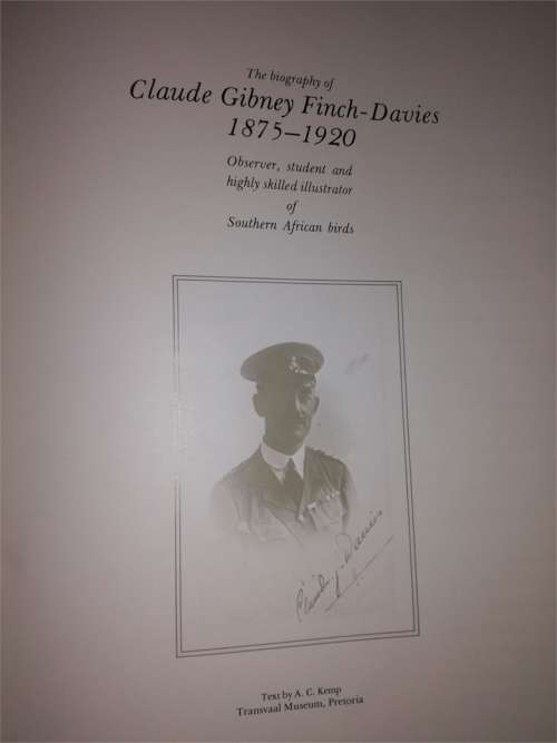 The Biography of Claude Gibney Finch-Davis 1875-1920