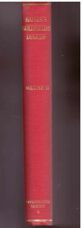 The Northern Goldfields Diaries of Thomas Baines 1869-1872, Volume two