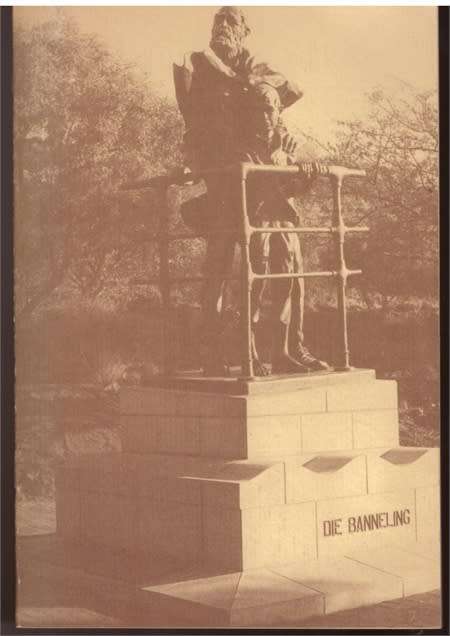 Die Banneling, Program brosjure van die onthulling van die beeld (Danie de Jager)