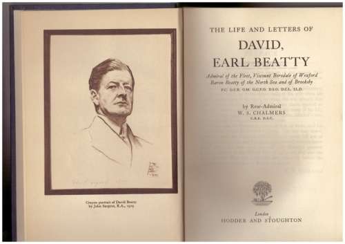The Life and Letters of David, Earl Beatty, Admiral of the Fleet